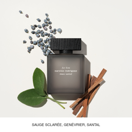 NARCISO RODRIGUEZ For Him Musc Santal - Intensives Eau de NARCISO RODRIGUEZ For Him Musc Santal - Intensives Eau de